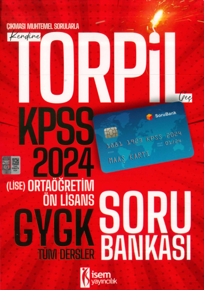 TORPİL SORU BANKASI TÜM DERSLER TEK KİTAP Vega Efsanesi
