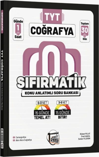 TYT Coğrafya Sıfırmatik Konu Anlatımlı Soru Bankası Ders Platosu Vega Efsanesi