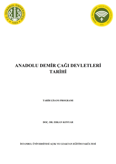 Anadolu Demir Çağı Devletleri Tarihi Vega Efsanesi