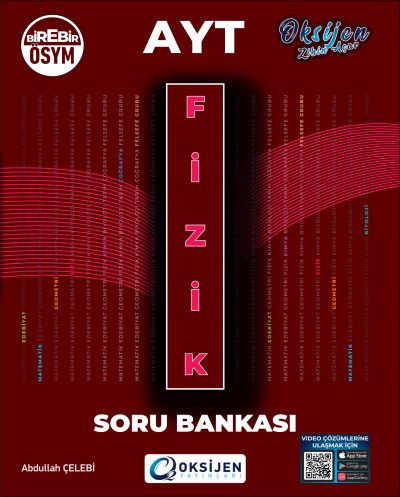 AYT Fizik Soru Bankası Oksijen Yayınları Vega Efsanesi