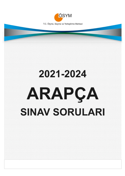 YDT ARAPÇA ÇIKMIŞ SINAV SORULARI (2021-2024) Vega Efsanesi