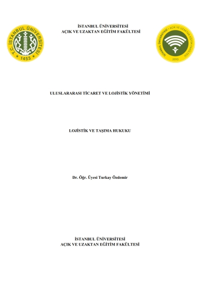 Uluslararası Ticaret ve Lojistik Yönetimi Vega Efsanesi