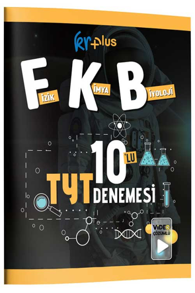 KR Plus Fizik-Kimya-Biyoloji FKB 10`lu TYT Denemesi Vega Efsanesi