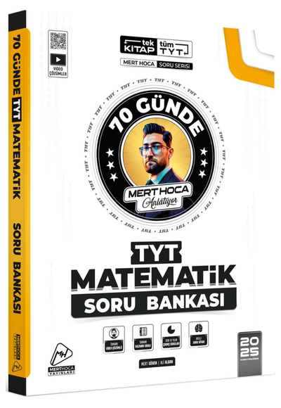 2025 TYT 70 Günde Matematik Soru Bankası Mert Hoca Vega Efsanesi