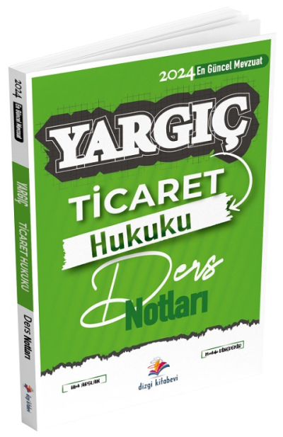 Dizgi Kitap 2024 Hakimlik YARGIÇ Ticaret Hukuku Ders Notları - Mustafa Dinçdemir, Ufuk Arslan Dizgi Kitap Vega Efsanesi