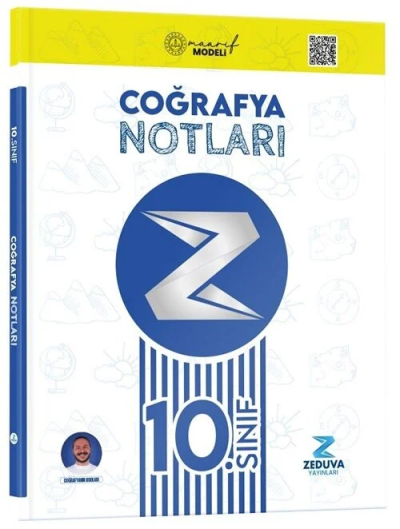 Coğrafyanın Kodları Maarif Modeli 10. Sınıf Coğrafya Notları Zeduva Yayınları Vega Efsanesi