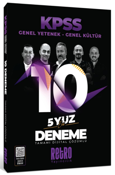 KPSS Genel Yetenek Genel Kültür 10 Lu Deneme Retro Yayıncılık Vega Efsanesi