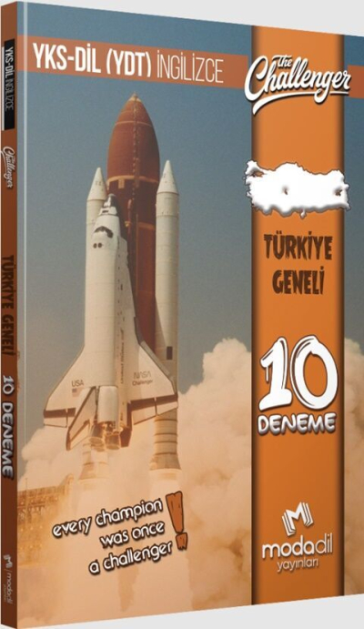 YKS DİL The Challenger Türkiye Geneli 10 Deneme Modadil Yayınları Vega Efsanesi