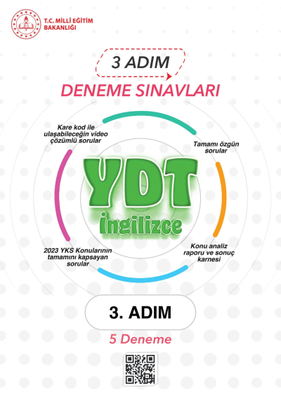 3 ADIM DENEME SINAVLARI YDT İNGİLİZCE 3. ADIM Vega Efsanesi
