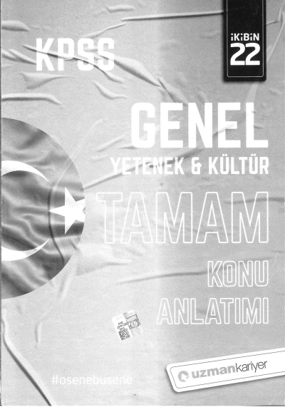 GY GK TAMAM KONU ANLATIMI TEK KİTAP Vega Efsanesi