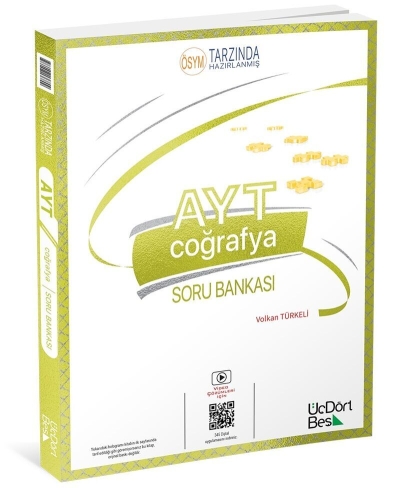 2027 AYT Coğrafya Soru Bankası Üç Dört Beş Yayınları Vega Efsanesi