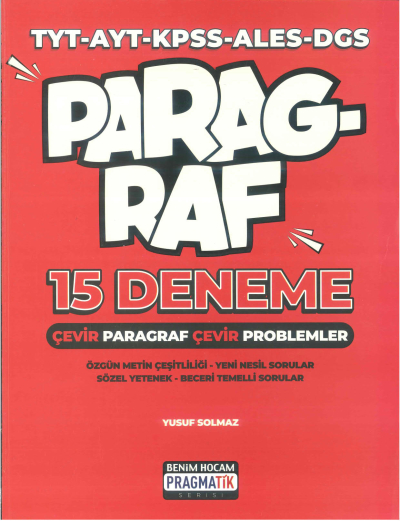 PARAGRAF 15 DENEME Vega Efsanesi