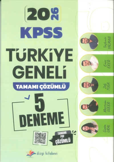 KPSS 5 TG DENEME 5*60 Dizgi Yayınları Vega Efsanesi