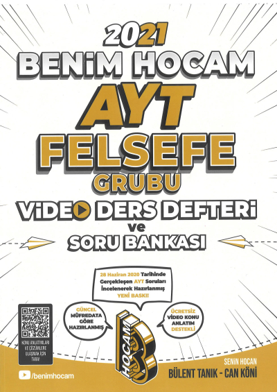AYT FELSEFE GRB VİDEO DERS DEFTERİ VE SORU BANK Vega Efsanesi