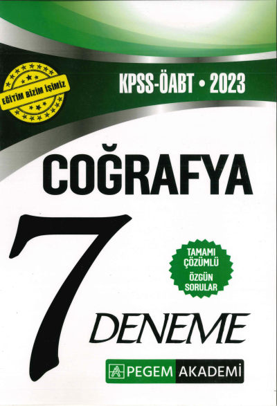 7 DENEME TAMAMI ÇÖZÜMLÜ Vega Efsanesi