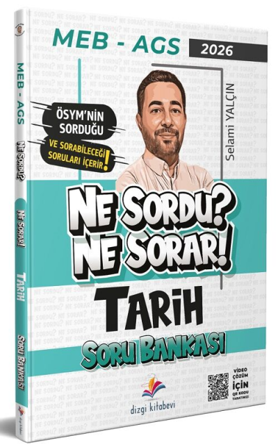 2026 MEB-AGS Tarih Soru Bankası Çözümlü Selami Yalçın Dizgi Kitap Vega Efsanesi