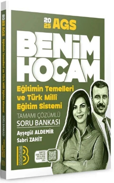 2025 Eğitimin Temelleri ve Türk Milli Eğitim Sistemi Tamamı Çözümlü Soru Bankası Benim Hocam Yayınları Vega Efsanesi