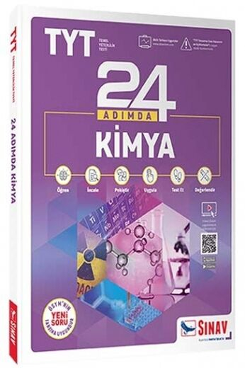 TYT Kimya 24 Adımda Konu Anlatımlı Soru Bankası Sınav Yayınları Vega Efsanesi