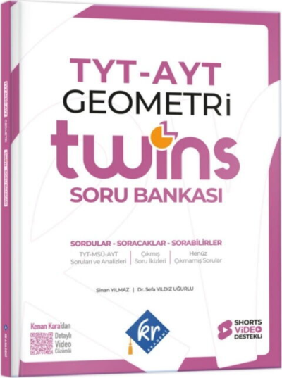 2027 TYT - AYT Twins Geometri Soru Bankası KR Akademi Vega Efsanesi