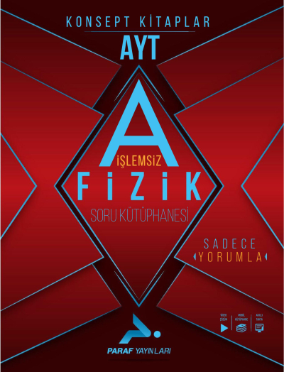 AYT İŞLEMSİZ FİZİK SORU KÜTÜPHANESİ Vega Efsanesi