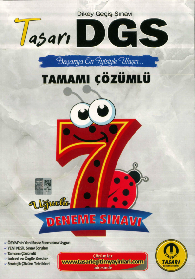 DGS UĞURLU 7 DENEME TAMAMI ÇÖZÜMLÜ Vega Efsanesi