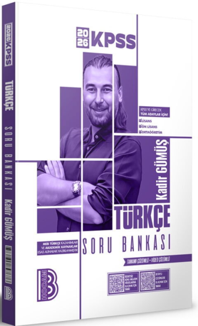 2026 KPSS Türkçe Tamamı Video Çözümlü Soru Bankası Benim Hocam Yayınları Vega Efsanesi