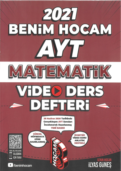 AYT MATEMATİK VİDEO DERS DEFTERİ