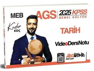 2025 MEB-AGS Tarih Video Ders Notu HocaWebde Yayınları