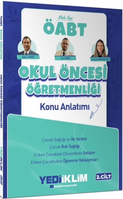 MEB AGS ÖABT Okul Öncesi Öğretmenliği Konu Anlatımı Cilt 2 Yediiklim Yayınları Vega Efsanesi