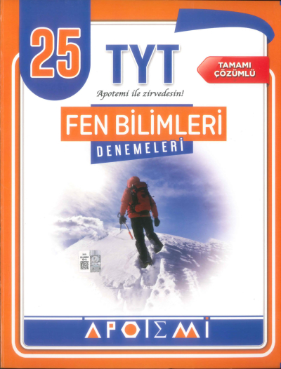 TYT Fen Bilimleri 25 Deneme Apotemi Yayınları Vega Efsanesi