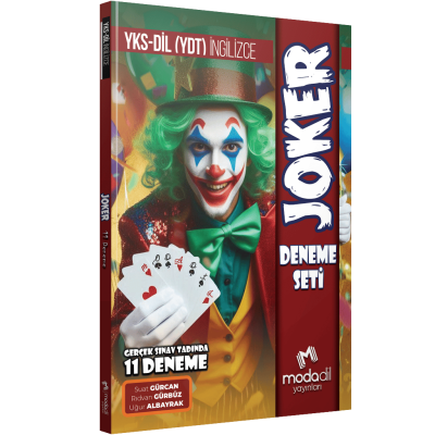 YKS DİL Joker 11 Deneme Seti Modadil Yayınları Vega Efsanesi