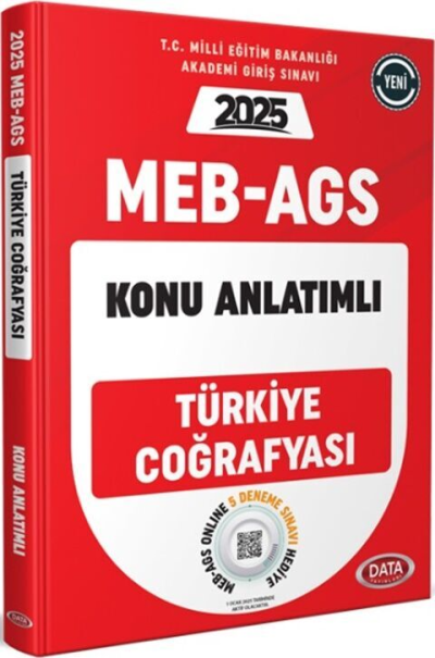 2025 MEB AGS Türkiye Coğrafyası Konu Anlatımlı Data Yayınları Vega Efsanesi