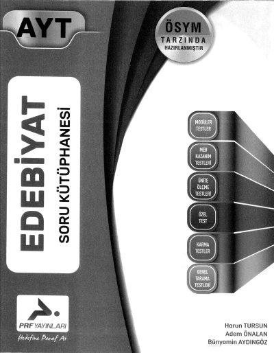 AYT EDEBİYAT SORU KÜTÜPHANESİ Vega Efsanesi