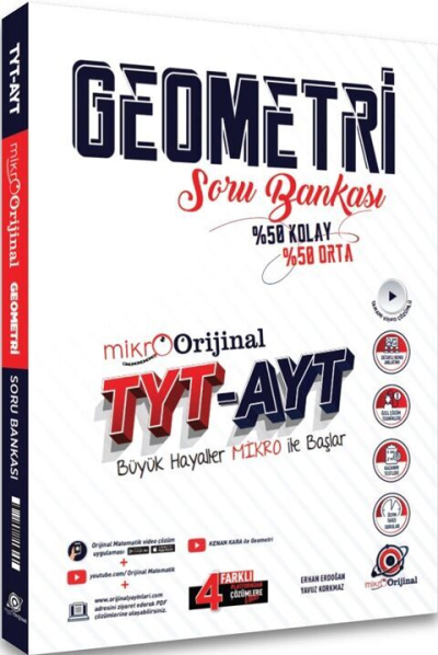 TYT AYT Geometri Mikro Soru Bankası Orijinal Yayınları Vega Efsanesi