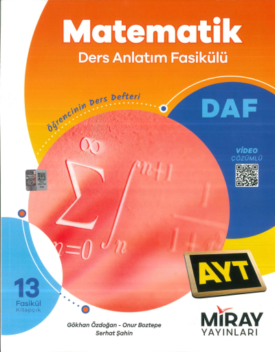 AYT Matematik Ders Anlatım Fasikülleri Miray Yayınları