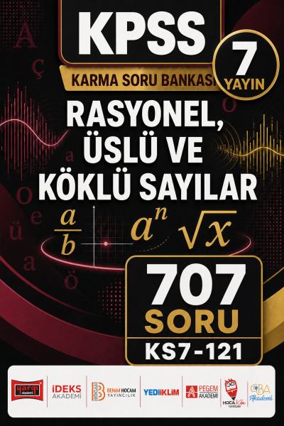 Rasyonel, Üslü ve Köklü Sayılar 7 Yayın 707 Soru Vega Efsanesi