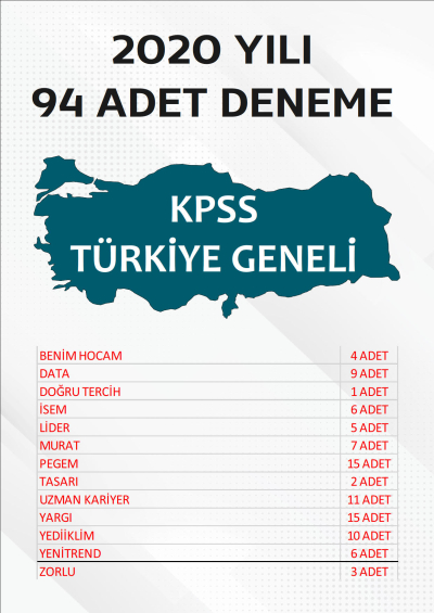 94 ADET TG DENEME 2020 YILI TG LİSTEMİZDEKİ TÜM YAYINLARI KAPSAR (TG136-TG148 ARASI) Vega Efsanesi