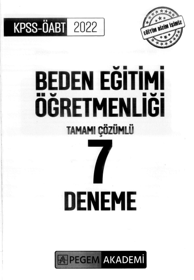 TAMAMI ÇÖZÜMLÜ 7 DENEME Vega Efsanesi