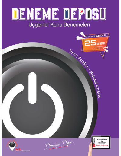 AYT Üçgenler Deneme Deposu Acil Yayınları 25 Deneme Vega Efsanesi