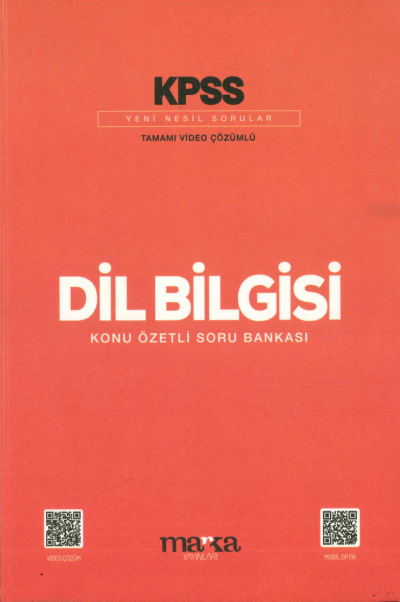 DİL BİLGİSİ KONU ÖZETLİ SORU BANKASI Vega Efsanesi