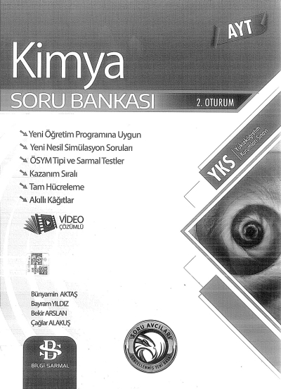 AYT KİMYA SORU BANKASI