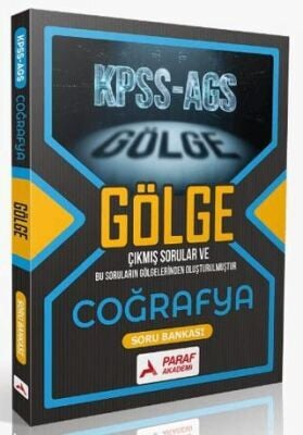 2026 KPSS MEB AGS Coğrafya Gölge Soru Bankası Paraf Yayınları Vega Efsanesi
