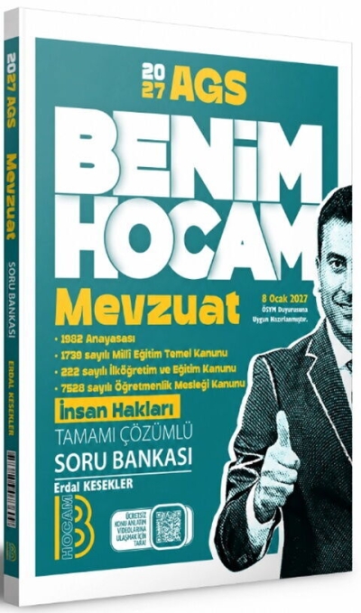 AGS Mevzuat Çözümlü Soru Bankası Benim Hocam Vega Efsanesi