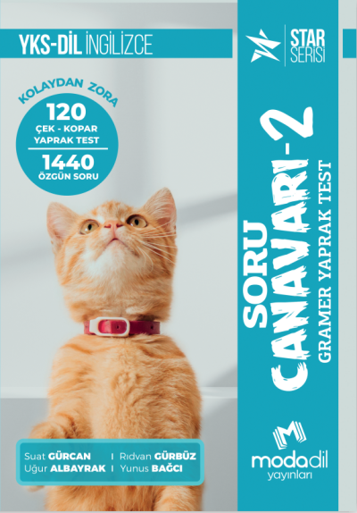 YKS DİL İngilizce Soru Canavarı 2 Gramer Yaprak Test Vega Efsanesi