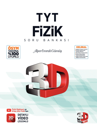 TYT Fizik Soru Bankası 3D Vega Efsanesi