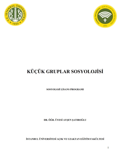 Küçük Gruplar Sosyolojisi Vega Efsanesi
