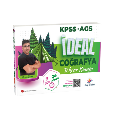 2026 KPSS MEB AGS İdeal Coğrafya Video Konu Anlatımlı Tekrar Kampı Kazım Sayı Dizgi Kitap Vega Efsanesi