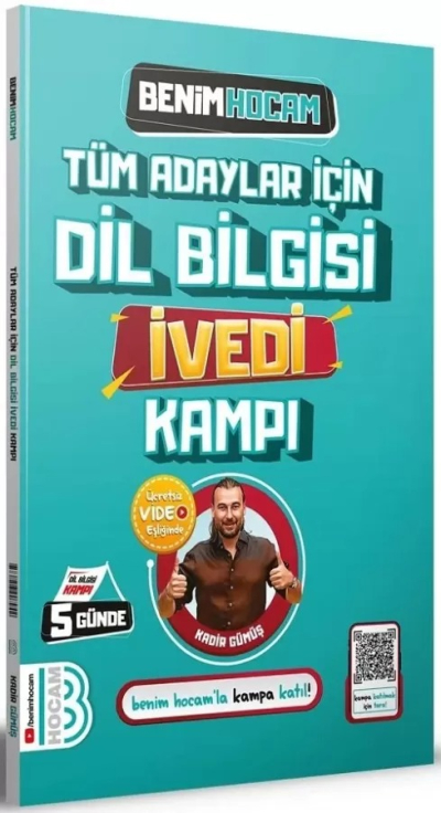 Tüm Adaylar İçin Dil Bilgisi İvedi Kampı Benim Hocam Yayınları Vega Efsanesi
