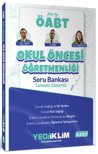 MEB AGS ÖABT Okul Öncesi Öğretmenliği Tamamı Çözümlü Soru Bankası Cilt 2 Yediiklim Yayınları Vega Efsanesi