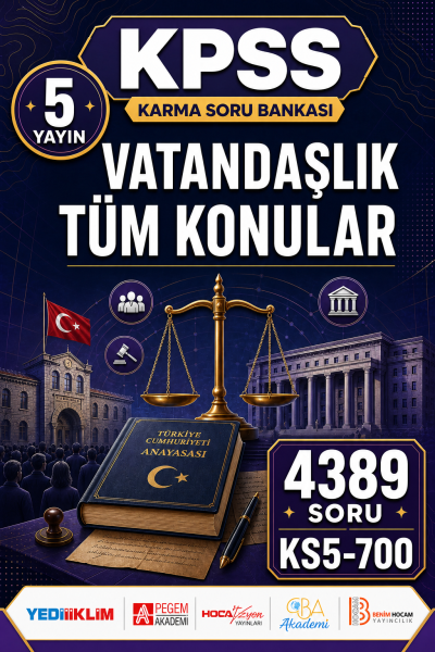 VATANDAŞLIK TÜM KONULAR 5 Yayın 4389 Soru Vega Efsanesi